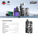 小海豚大小煙主機Orca Vape San Dynasty 30W：圖片 3