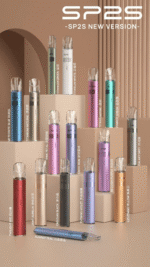 SP2S思博瑞升級款電子煙主機電鍍鈦色一代煙彈通用：圖片 2