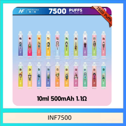 鬼滅之刃 x INF無限一次性拋棄式電子煙7500口