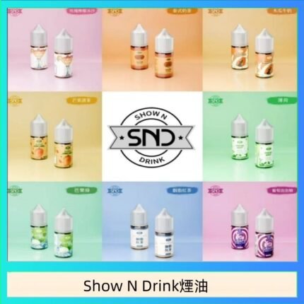 Show N Drink煙油 玫瑰檸檬冰沙 泰式奶茶