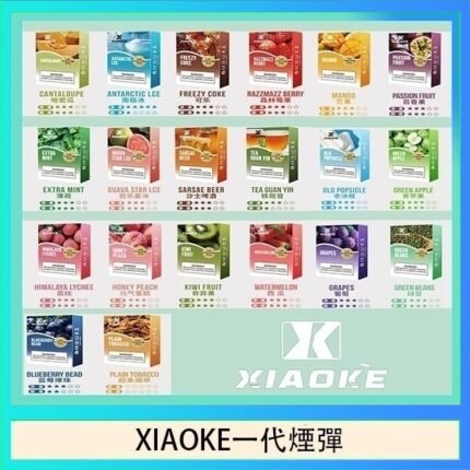 XIAOKE梟客煙彈一代電子菸彈3顆入適配一代主機